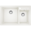 Chiuveta Bucatarie Blanco Albă cu 2 Cuve Mari