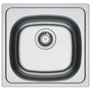 Chiuveta Franke SKL 610, Inox Dekor, 1 cuva