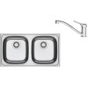 Pachet Chiuveta Inox Franke SKL 620/78 și Baterie Crom