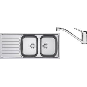 Pachet Chiuveta si Baterie Franke Inox