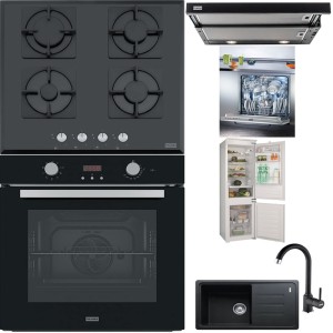 Pachet complet electrocasnice Franke, design modern.