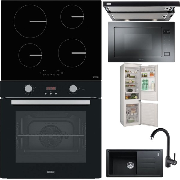 Pachet complet Franke cu electrocasnice incorporabile