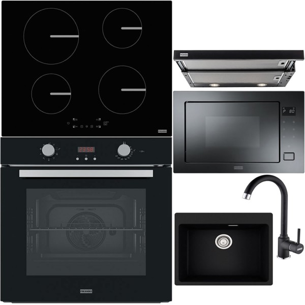 Set Electrocasnice Franke cu Design Elegant Negru