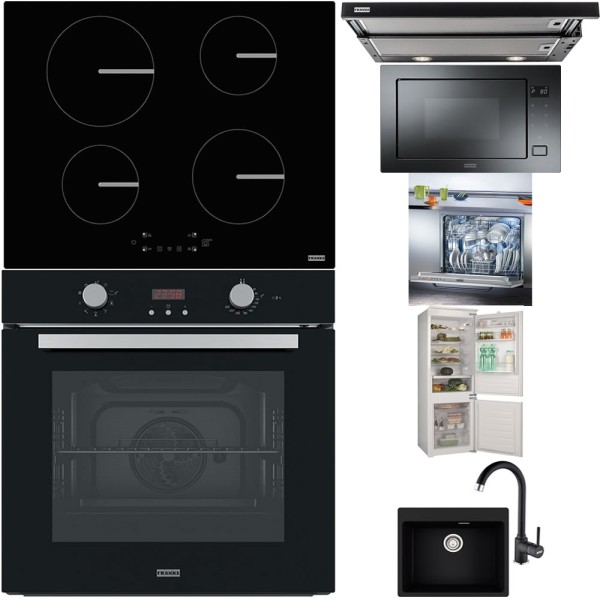 Pachet complet Franke cu electrocasnice și accesorii