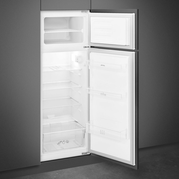 Frigider Smeg D4140E, alb, incorporabil, 220 litri