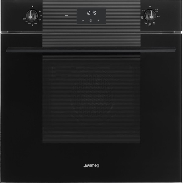 Set electrocasnice Smeg Linea negru