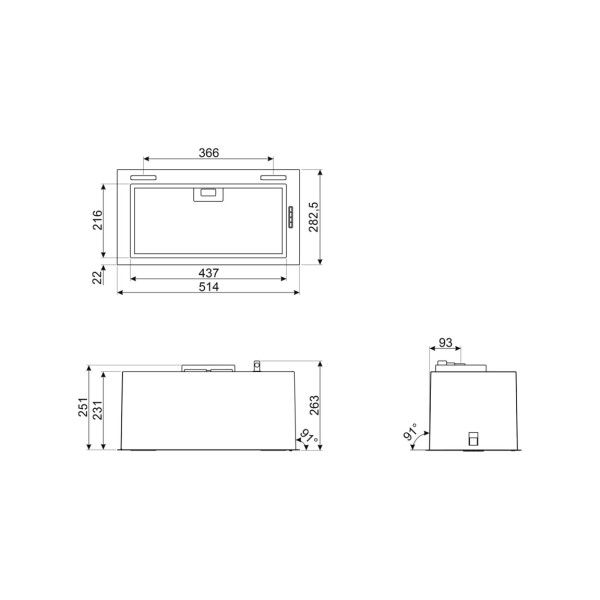 Hota Smeg Universal KSG52HPE, latime 52cm, inox