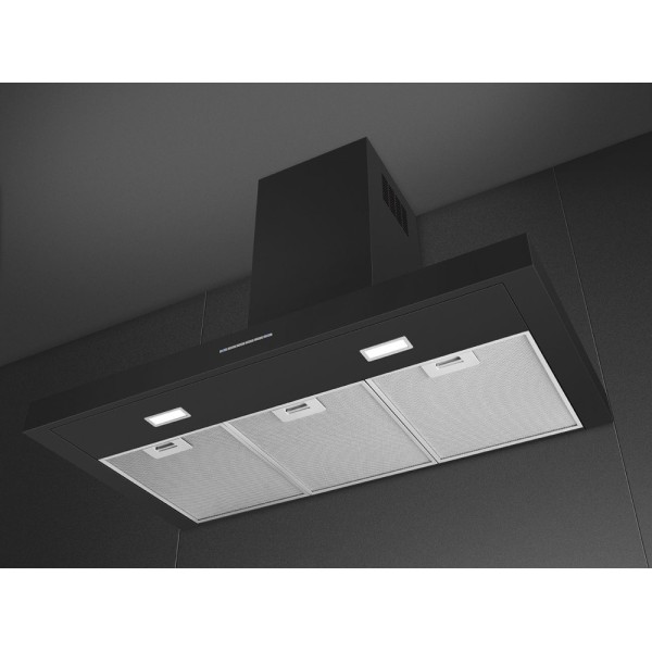Hota Smeg KBT900NE, 90cm, Negru Mat