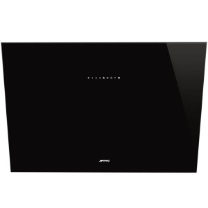 Hota de perete Smeg KV394N, sticlă neagră, 90cm