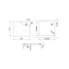 Plita cu inductie Smeg Linea Gri SIM1644DG