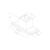 Hota total incorporabila inox Elica HIDDEN 2.0