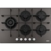 Plita gaz Franke Maris 75 cm, 5 arzatoare, Slate Grey