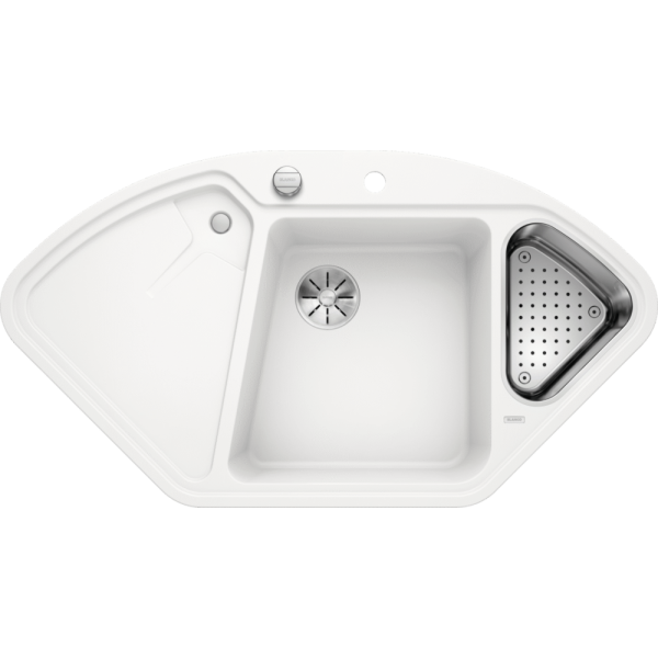 Set Chiuveta Blanco DELTA II si Baterie WEGA-S II