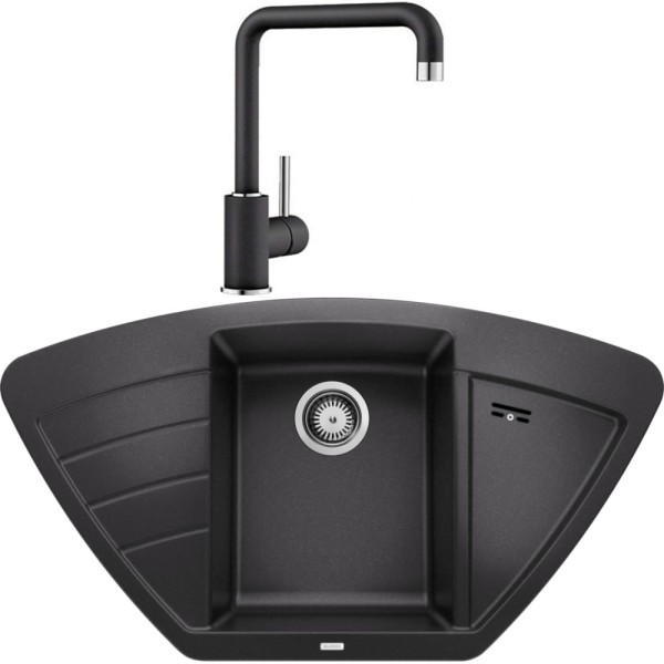 Pachet Chiuveta ZIA 9 E și Baterie MILI Negru