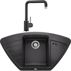 Pachet Chiuveta ZIA 9 E și Baterie MILI Negru