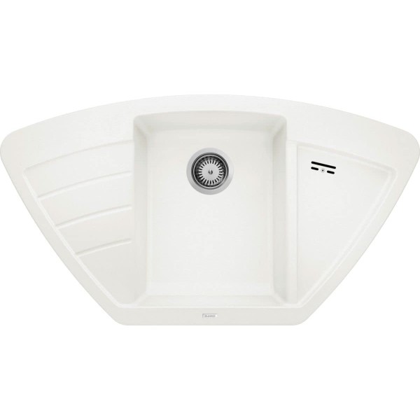 Pachet Chiuveta ZIA 9 E & Baterie MILI Alb