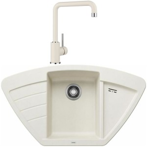 Pachet chiuvetă Blanco ZIA 9 E și baterie MILI