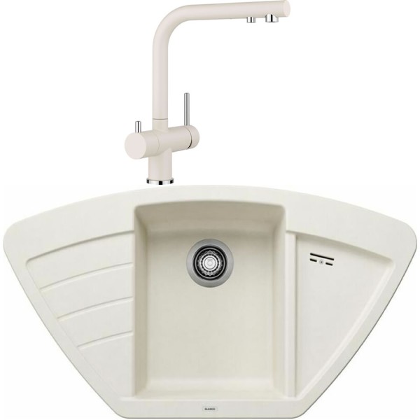 Chiuvetă colț ZIA 9 E cu baterie FONTAS II