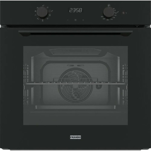 Pachet Franke Full Sticla Neagra Cuptor FMA 86 H TBK+Plita gaz FHNS 604 4G BK C (gratare fonta)+Hota telescopica FTC 601 BK/GL/2