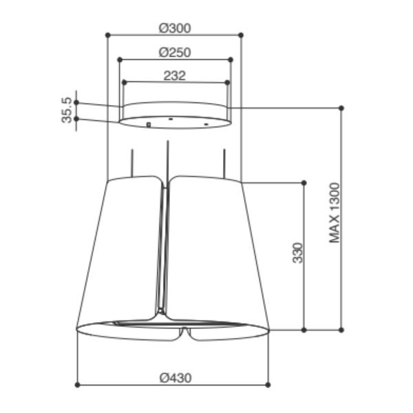 Hota suspendata Faber BEAT DB MATT F45