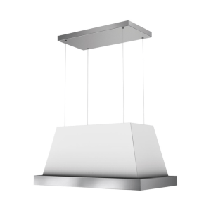 Hota suspendata Alb mat Faber THEA IS.EV8 WH MATT F80 SC, latime 80 cm, putere de absorbtie 740 (mc/h)