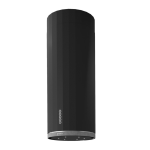 Hota insula Faber Gri mat / Ciment CORINTHIA IS.DARK GREY MATT/CEM, latime 37 cm, putere de absorbtie 700 (mc/h)