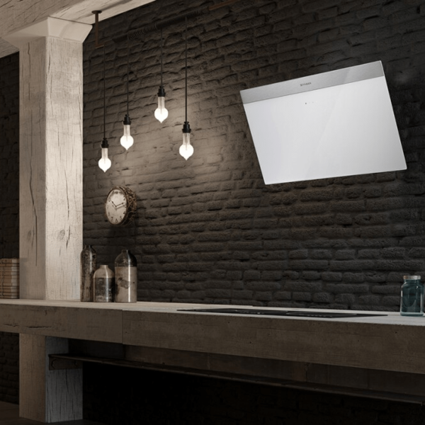 Hota de perete Faber DAISY + WH A80, 80 cm