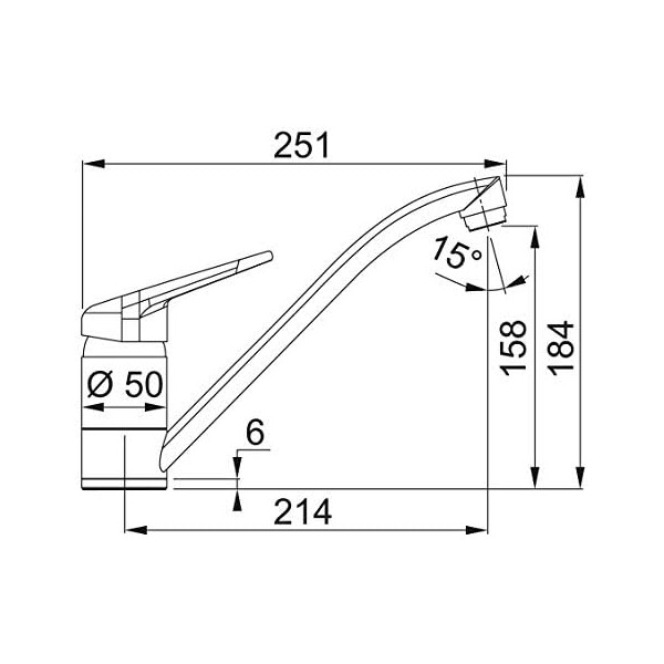 Baterie Franke Novara Plus Stone Grey