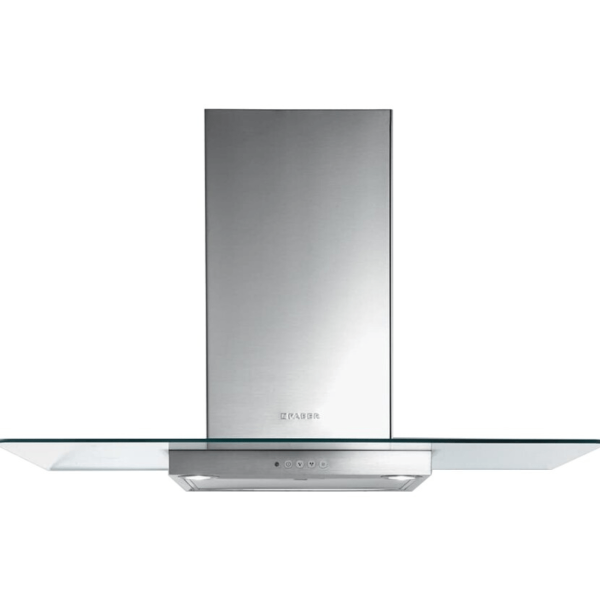 Hota inox/sticlă Faber NICE LED, 60 cm, 420 mc/h