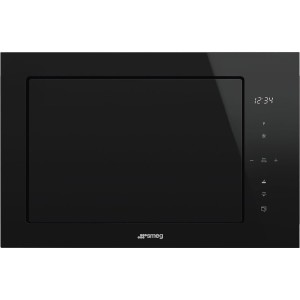 Cuptor cu microunde Smeg Dolce Stil Novo negru