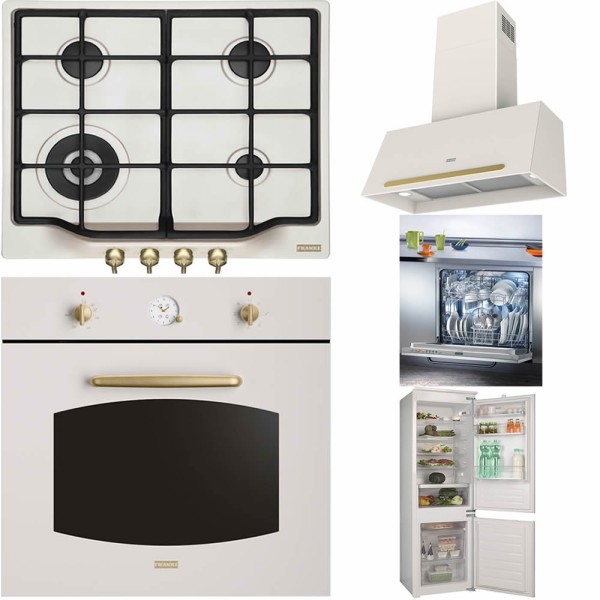 Pachet electrocasnice Franke Pear White