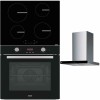 Set Cuptor, Plită și Hotă Franke Negru