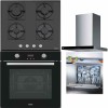 Pachet electrocasnice Franke: cuptor, plită, hotă