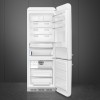 Combina frigorifica retro Smeg FAB38RWH6, alb