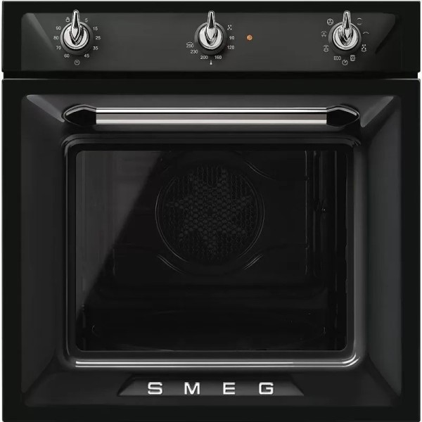 Pachet Smeg Negru Victoria Cuptor Plită Hota