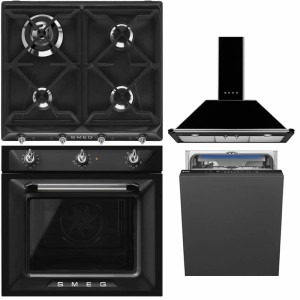 Pachet Electrocasnice Smeg Negru Victoria