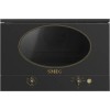 Pachet Retro Negru Smeg Cuptor, Plită, Hota, Microunde, Frigider