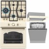 Pachet electrocasnice Gorenje Rustic Crem complet