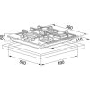 Pachet cuptor și plită Franke Inox