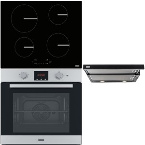 Pachet electrocasnice Franke Inox/Negru