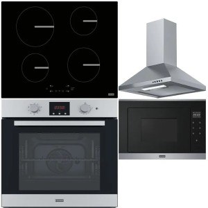 Pachet electrocasnice Franke Inox/Negru
