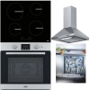 Pachet electrocasnice Franke Inox/Negru