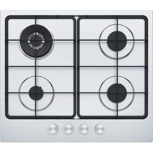 Plita incorporabila pe gaz Inox Franke Smart FHSM 604 3G DC XS E, 4 arzatoare, latime 60 cm