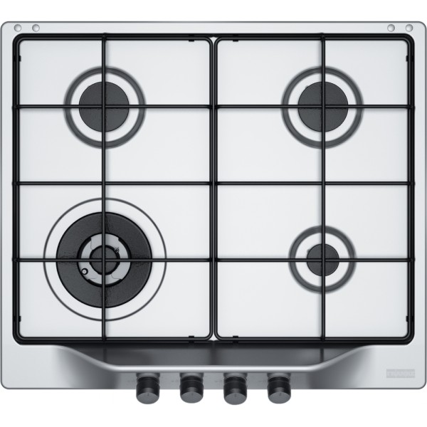 Plita Inox Gaz Franke FHTL 604, 4 Arzatoare, 60 cm