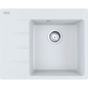 Chiuveta Franke Centro CNG 611/211-62 Stanga Bianco, 1 cuva si picurator, ( 620x500 mm )