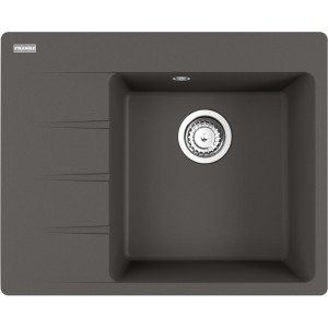 Chiuveta Franke Centro CNG 611/211-62 Stanga Slate Grey, 1 cuva si picurator, ( 620x500 mm )