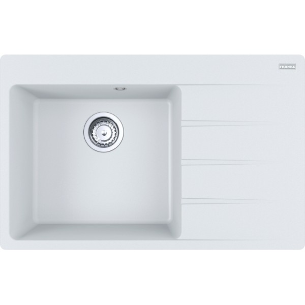 Chiuveta Franke Centro CNG 611/211-78, Dreapta Bianco