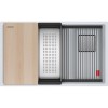 Chiuvetă Franke, 2 cuve, KNG PRO 120, alb