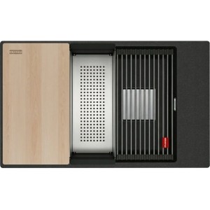 Chiuveta Franke KNG PRO 110-62, negru, sub blat
