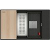 Chiuveta Franke KNG PRO 110-62, negru, sub blat